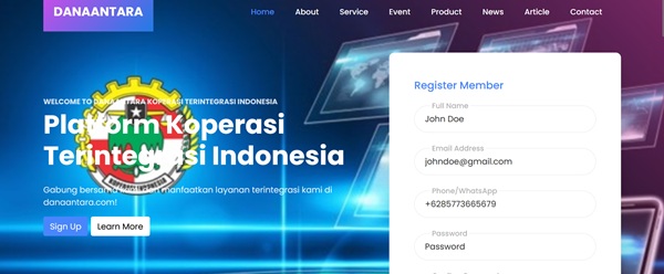 Danaantara Platform Koperasi Terintegrasi Indonesia Taekwondo Indonesia Dojang BAJRA 501 MADIUN